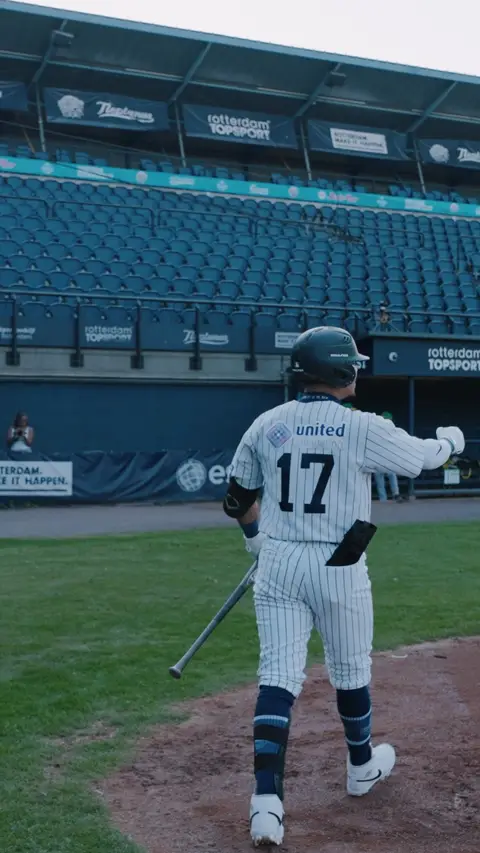 Jowell Sprock walks to plate