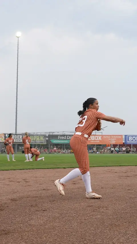 Vivi Martinez in between innings