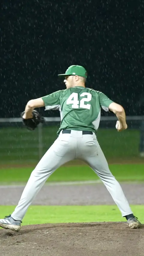 Number 42 pitching