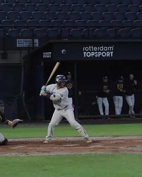 Louie on base