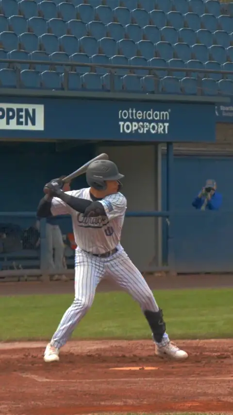 Jowell Sprock gets on base
