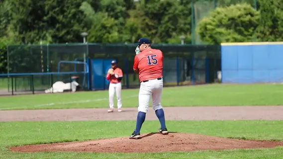 Jack last out of the inning Slowmo