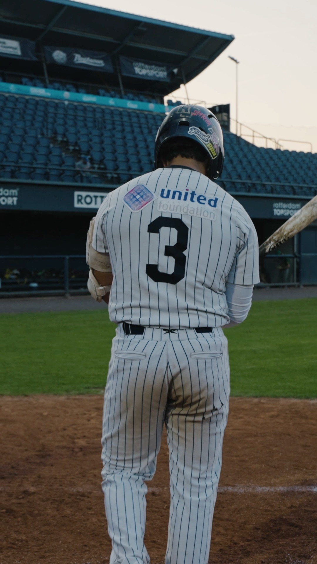 Mauricio Montenegro walks to homeplate