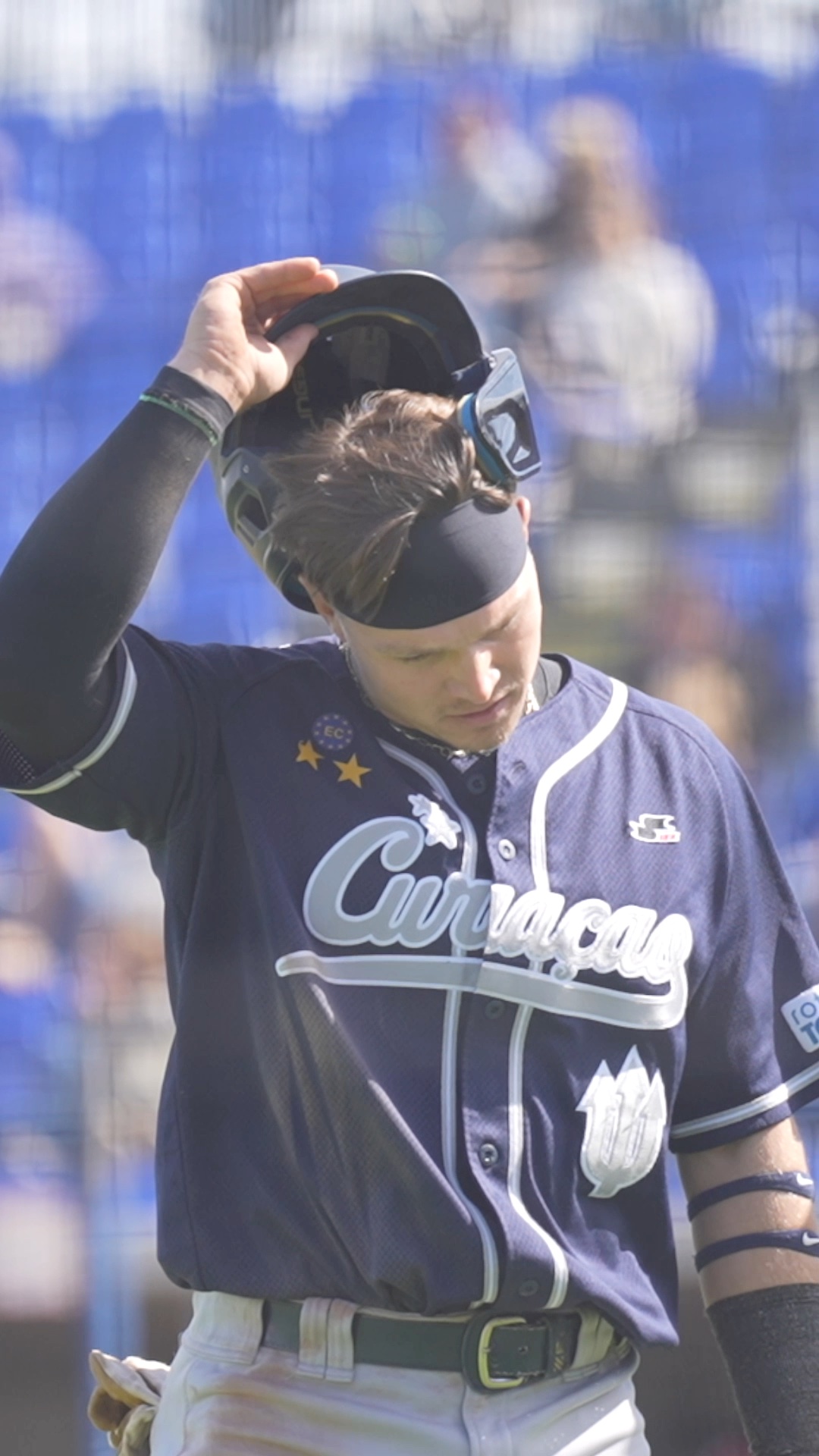 Drew Janssen scores a run