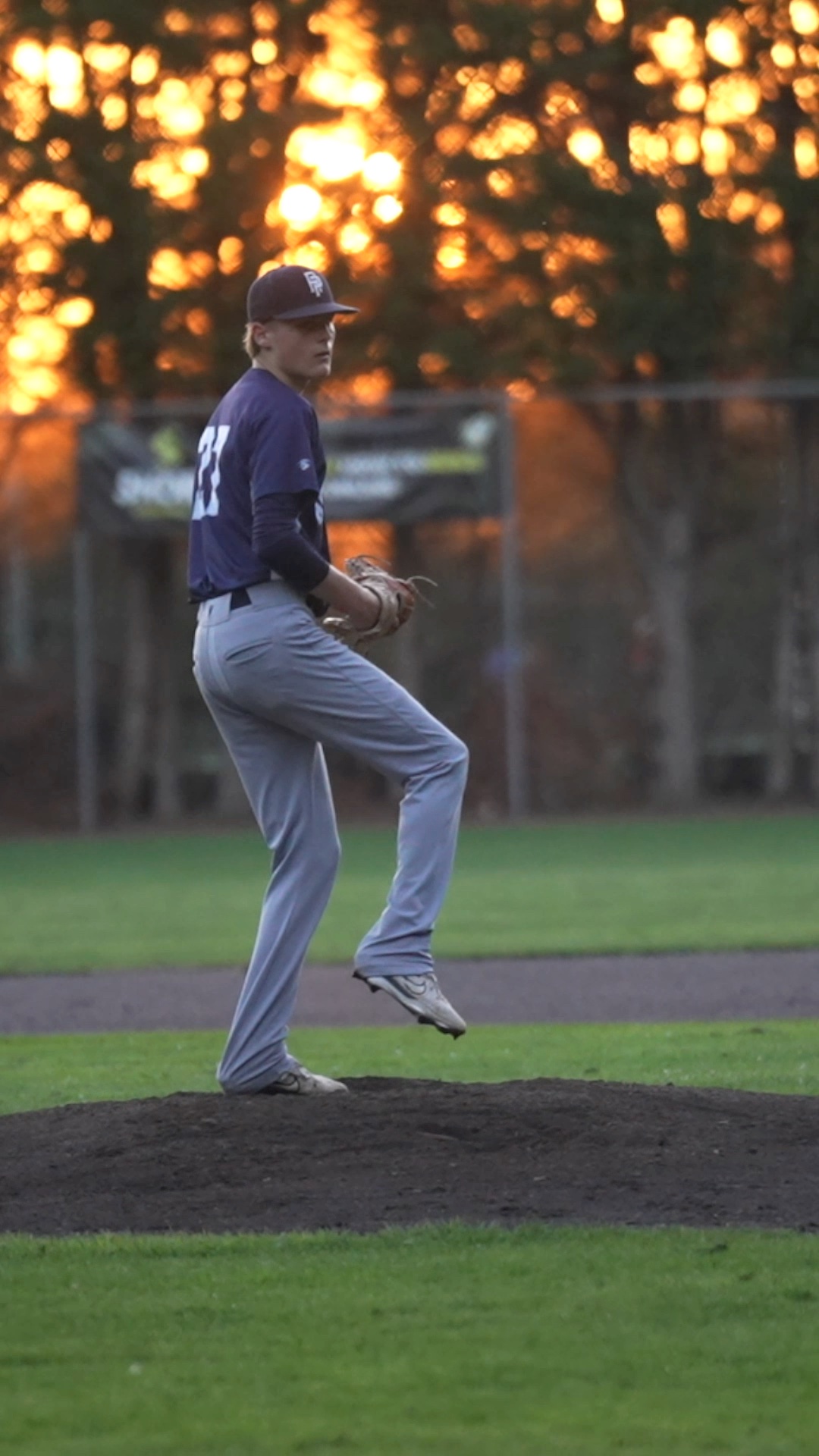 Kristian Krukkert pitching