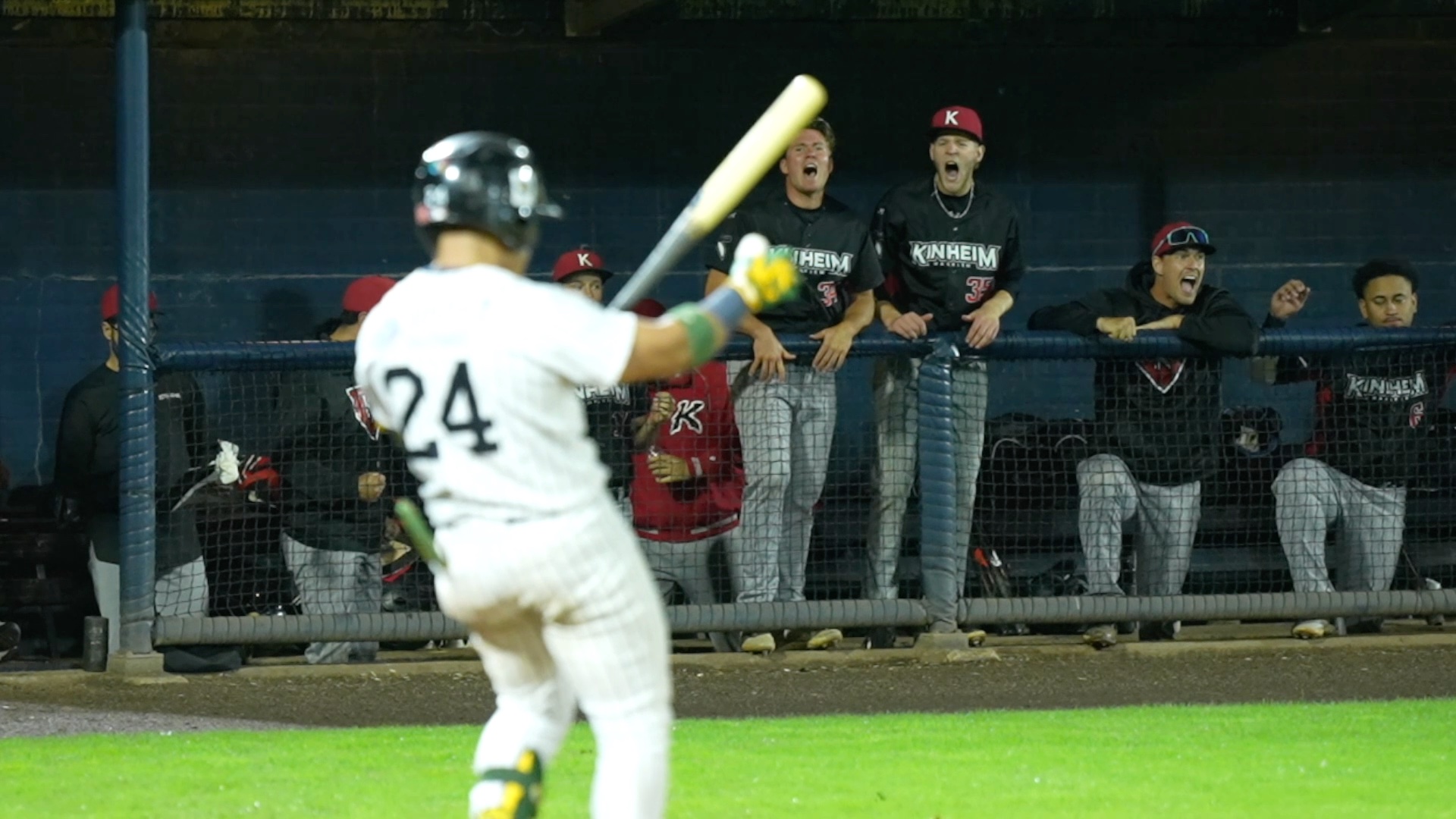 Kinheim wins game 1