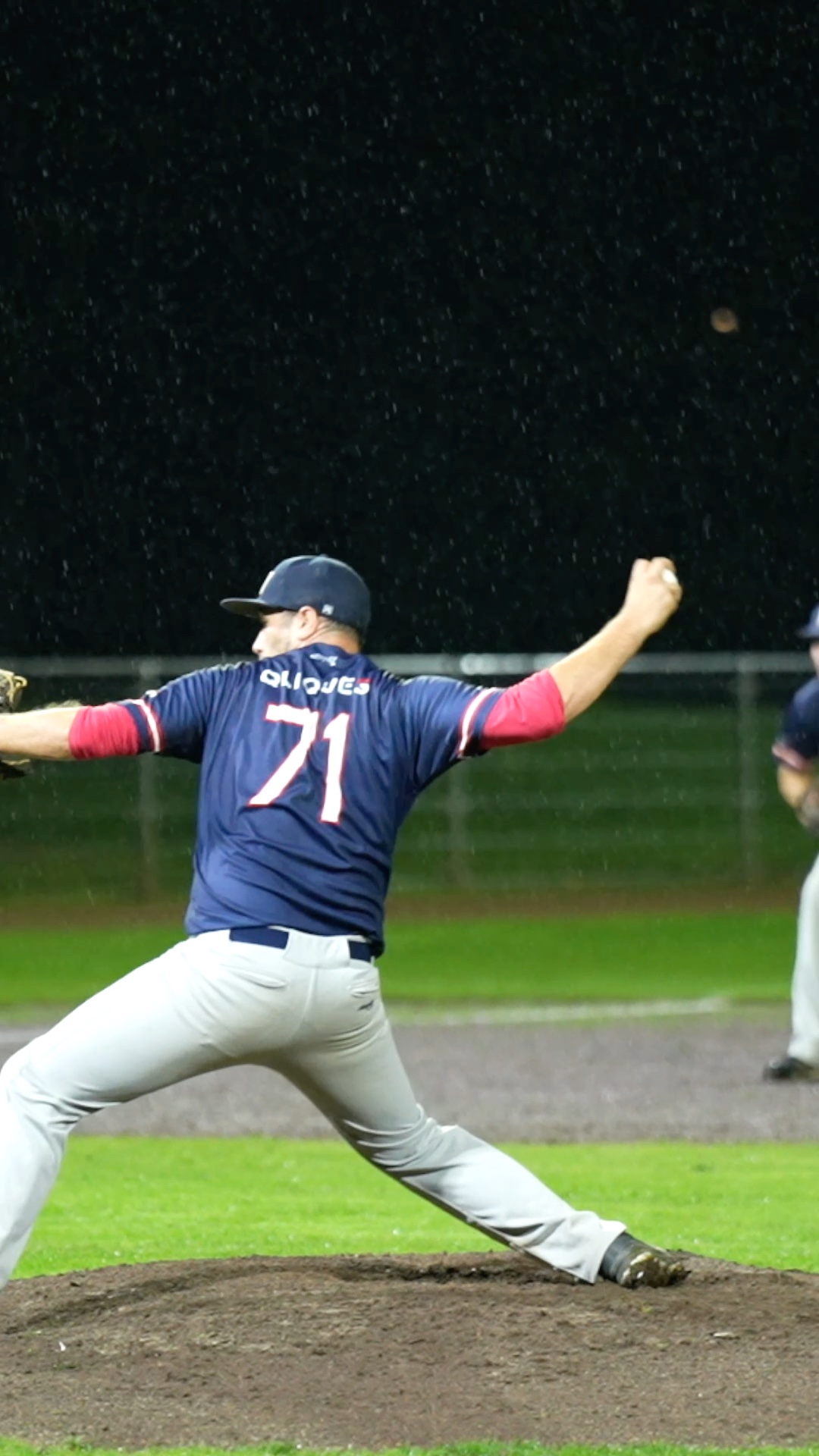 Danny Stolk throws a strike