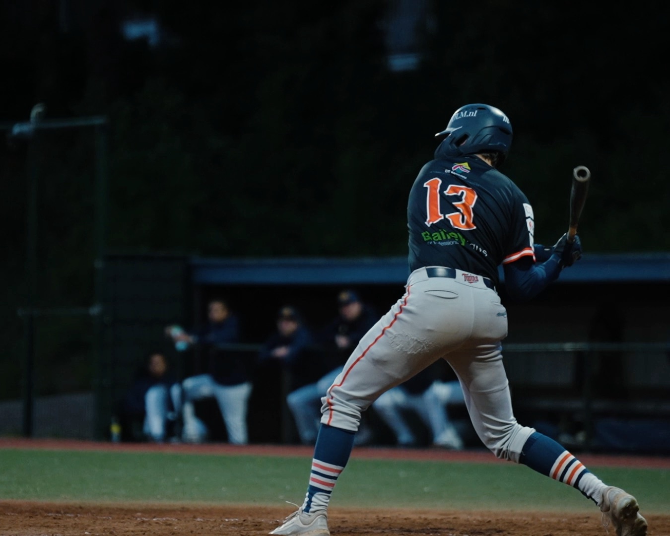Luuk Bun Drives A Pitch