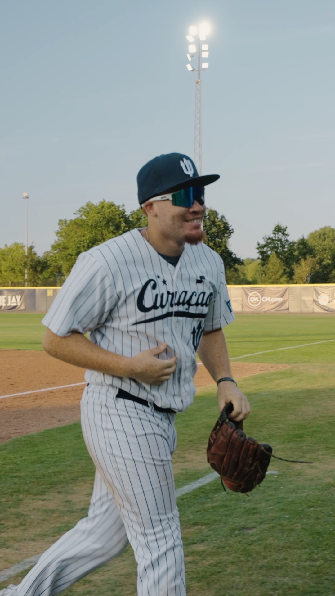 Collins gets out of the field