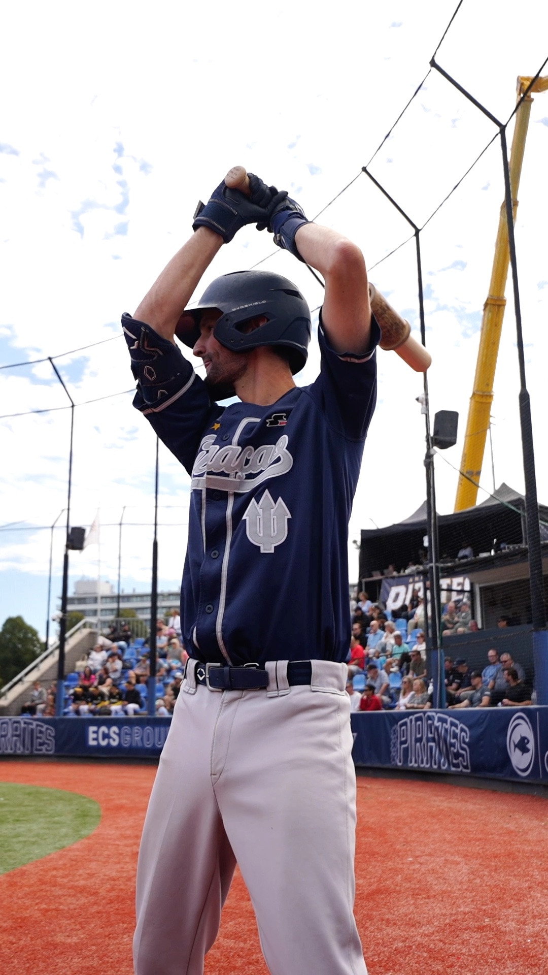 Stijn van der Meer on deck