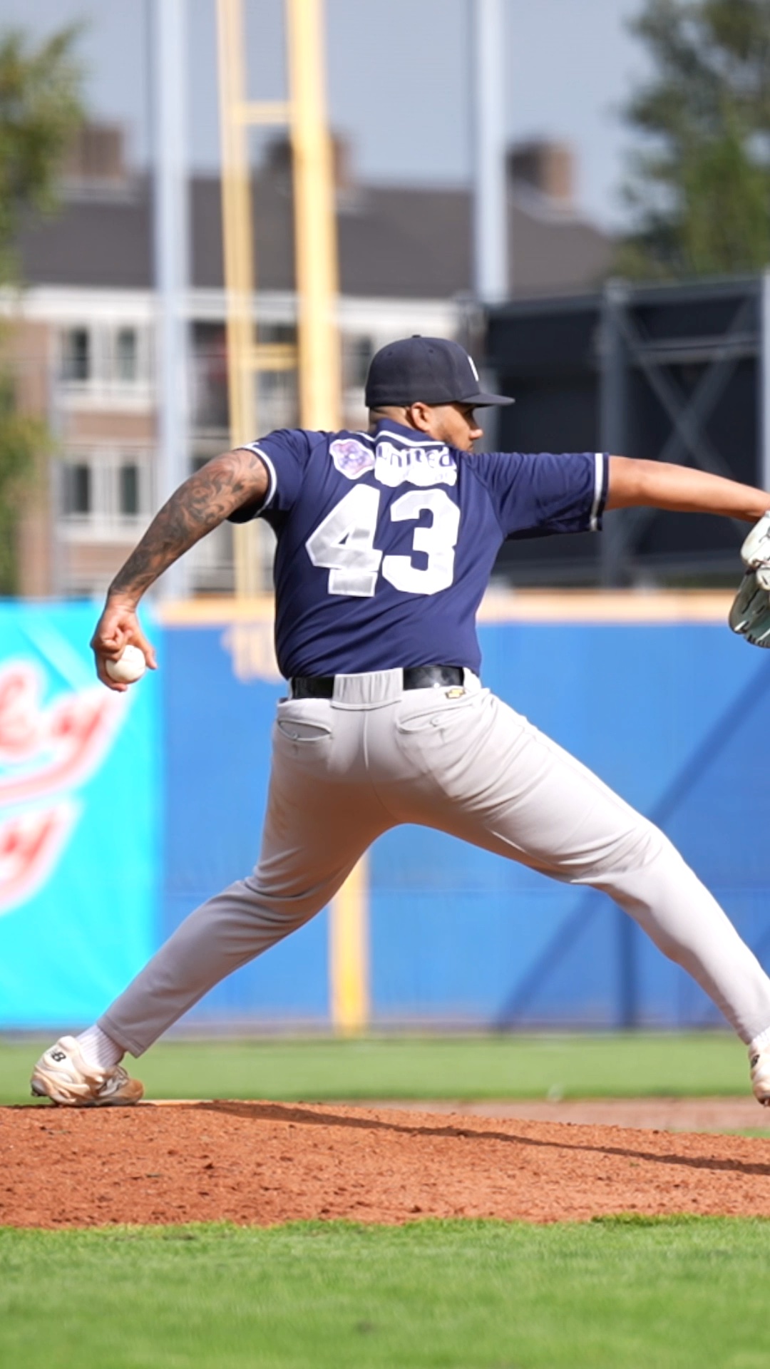 Ryan Huntington pitching