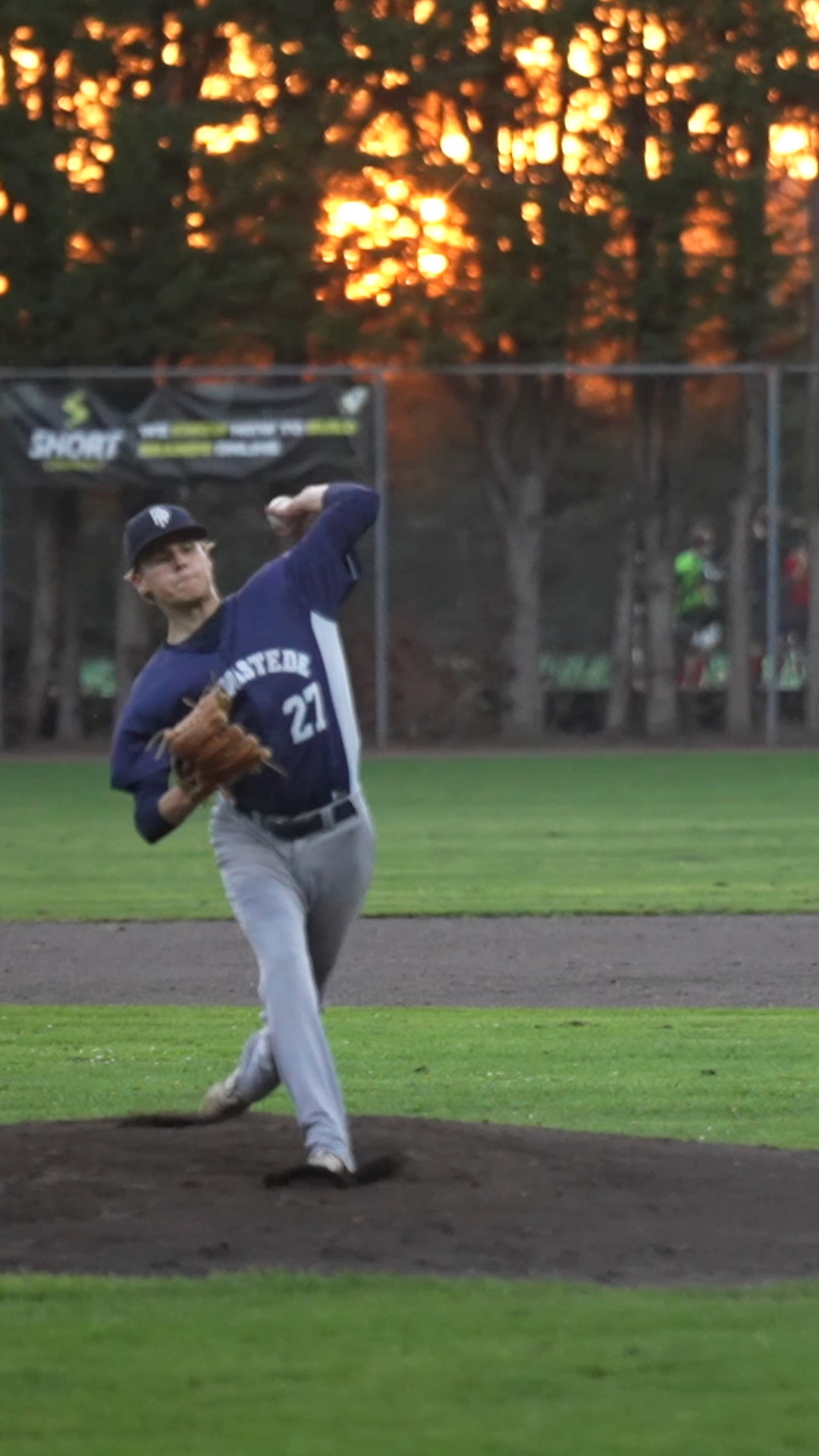 Kristian Krukkert pitching (ball tracking)