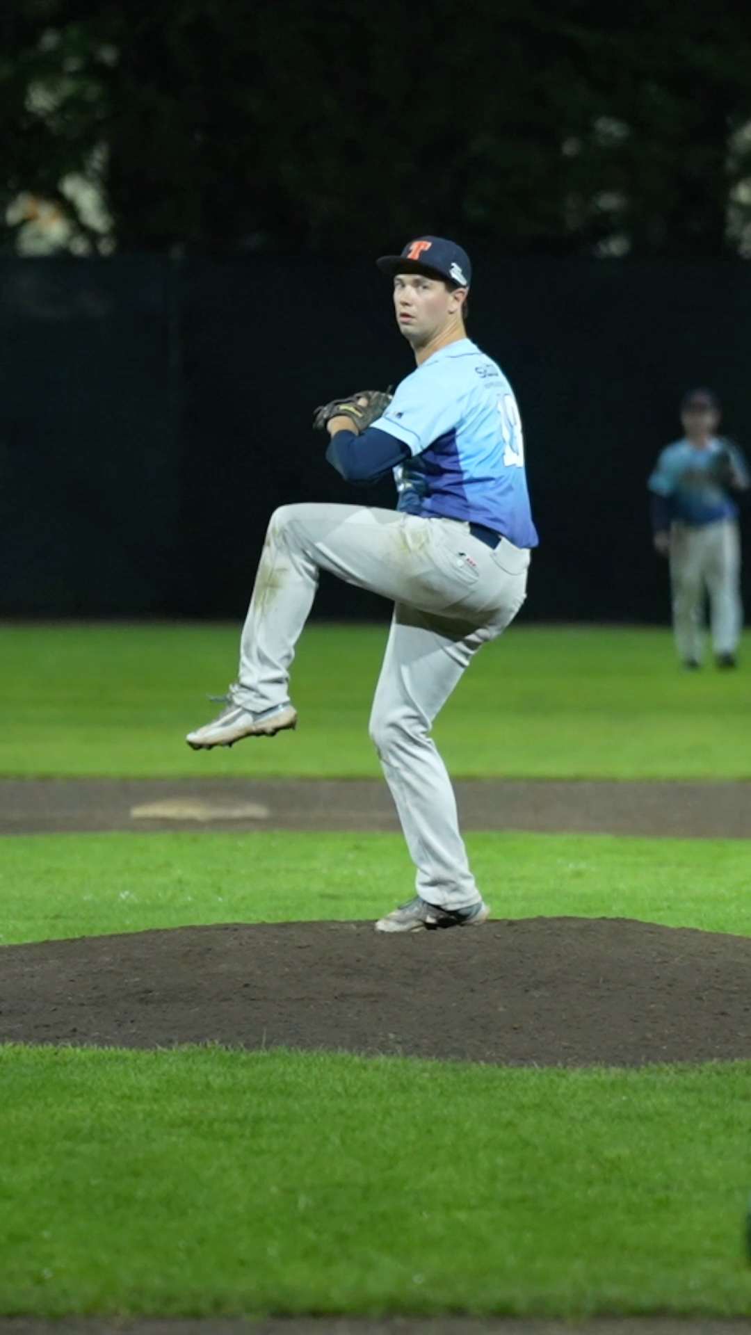 Lieuwe Hoekstra pitching