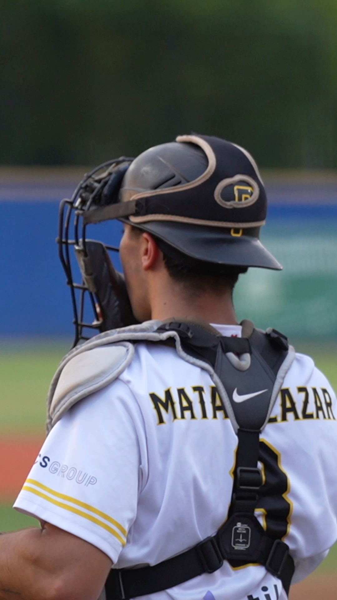 Gabriel Salazar Mata taking the field