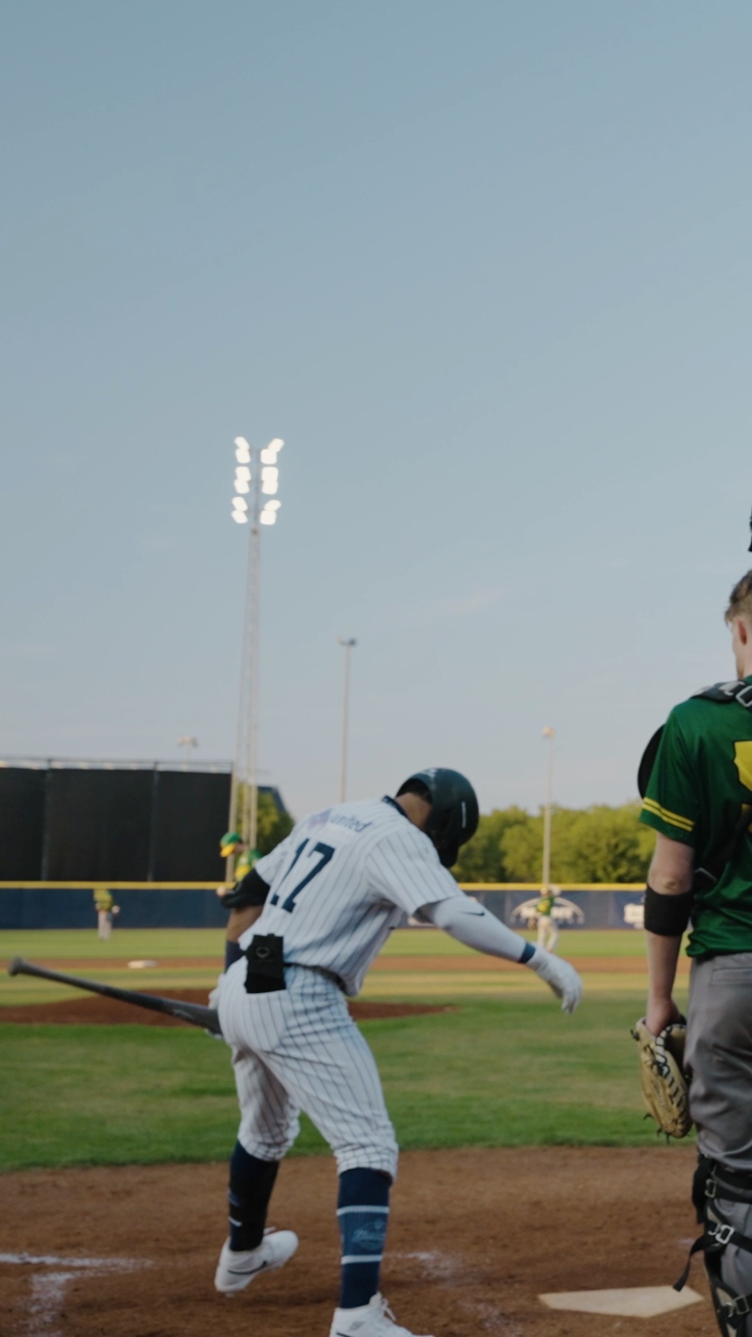 Jowell Sprock gets ready to hit