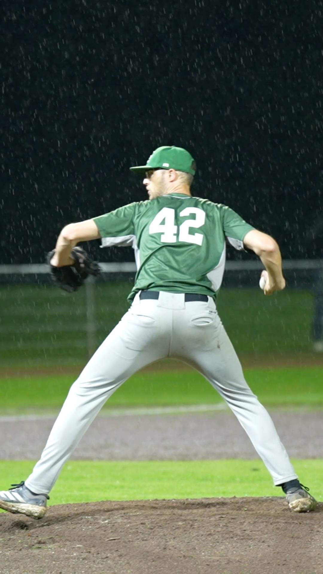 Number 42 pitching