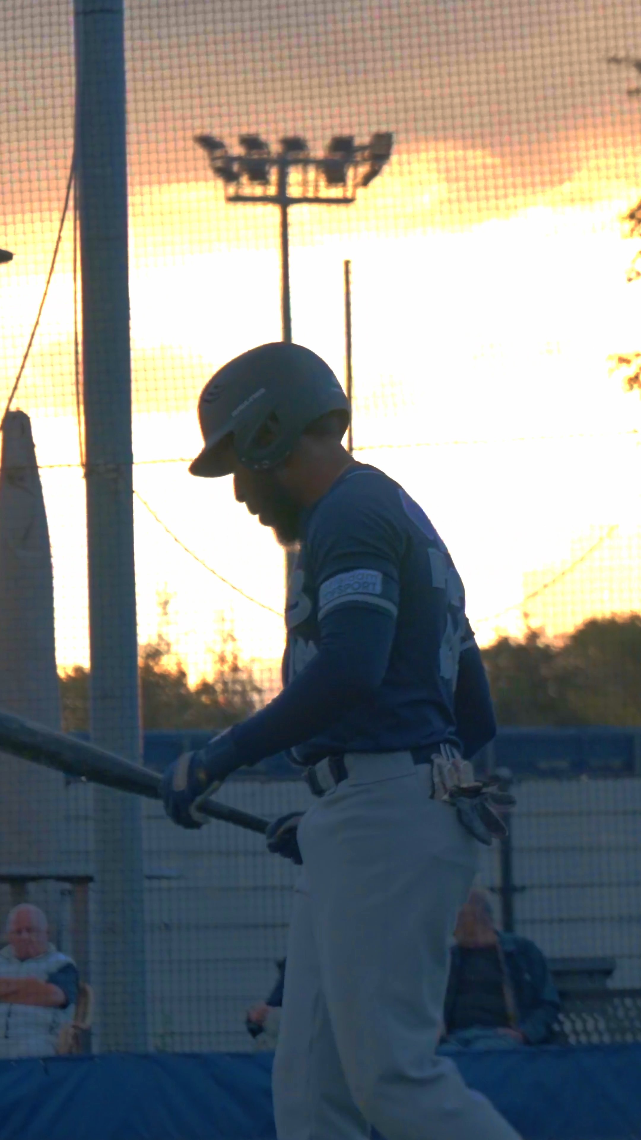 Jovaughn Viotty walks up to the plate