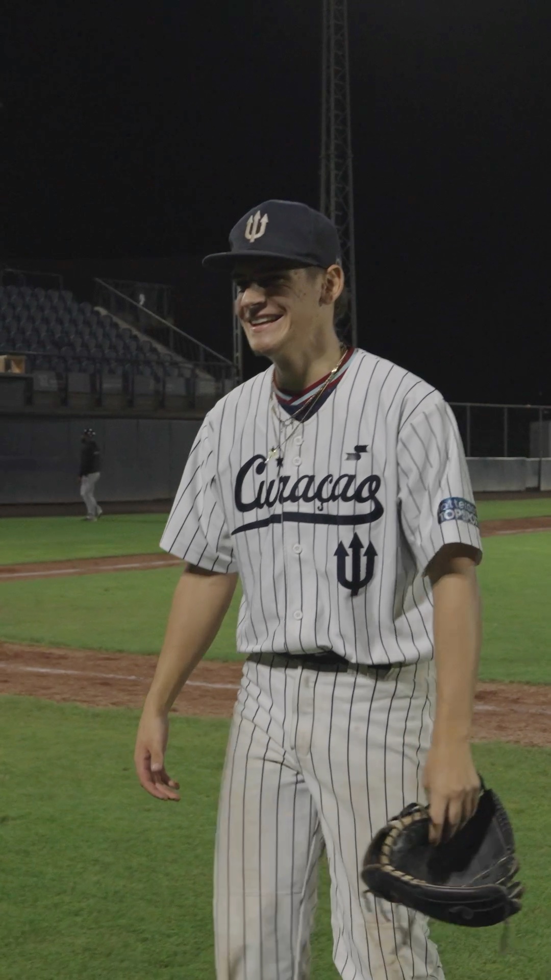 Dean Moust ends the inning