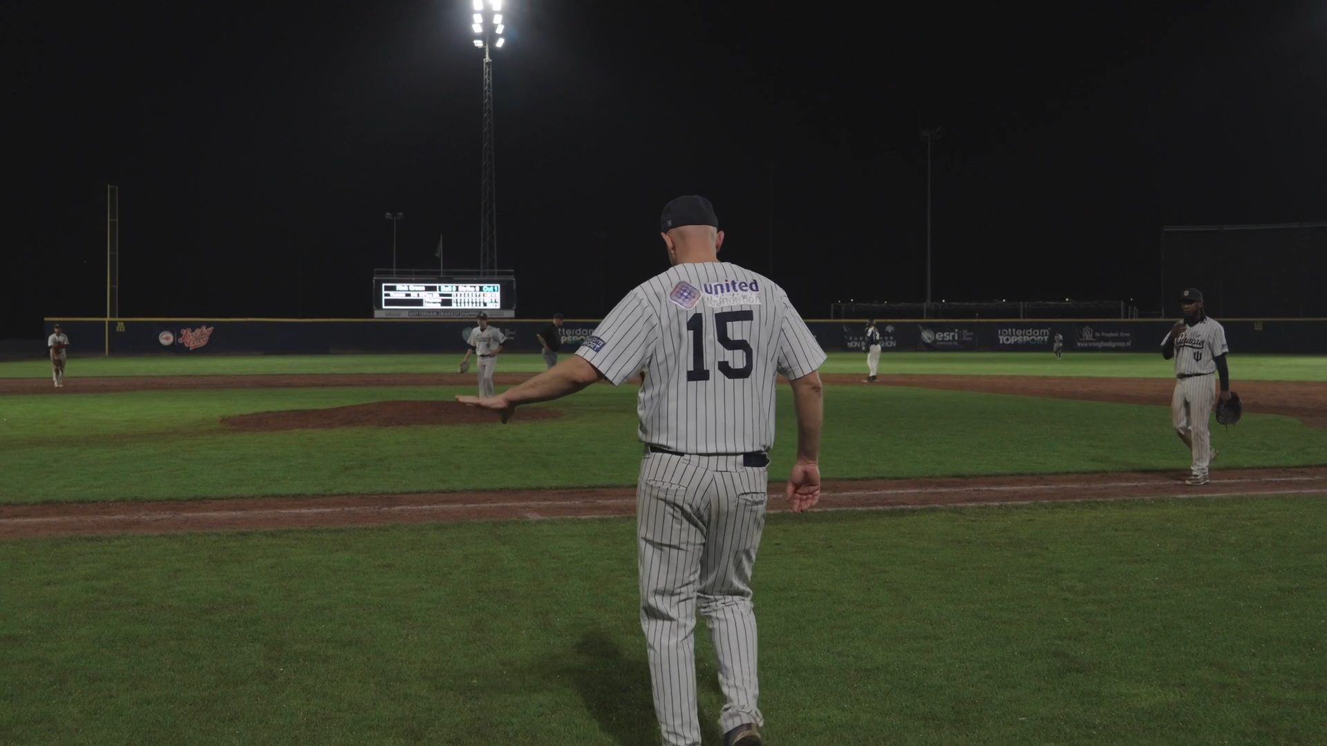 The team thanks Chris Groenemans for his pitching