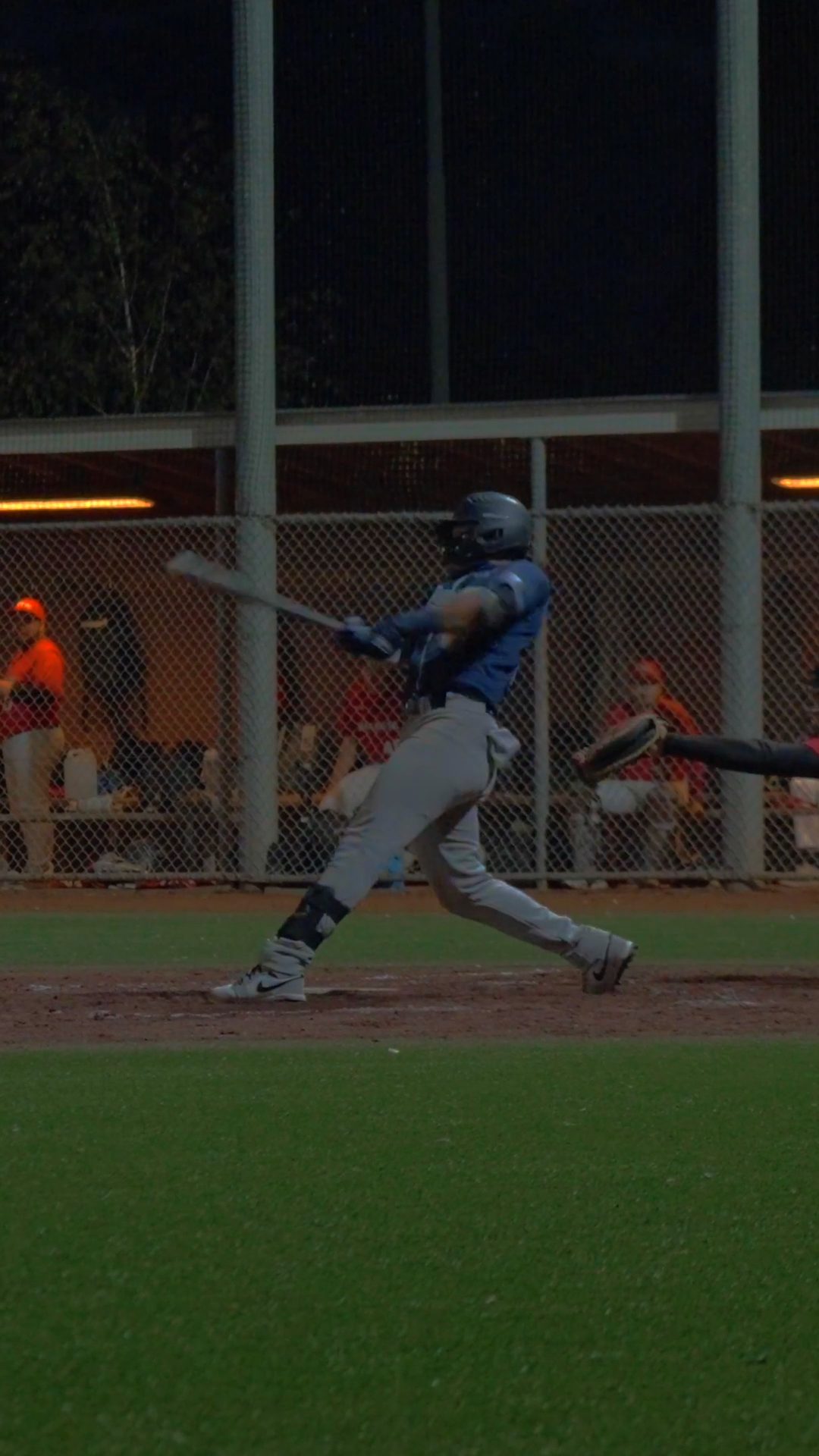 Jowell Sprock gets on base to bring Louie Jay Sienders home