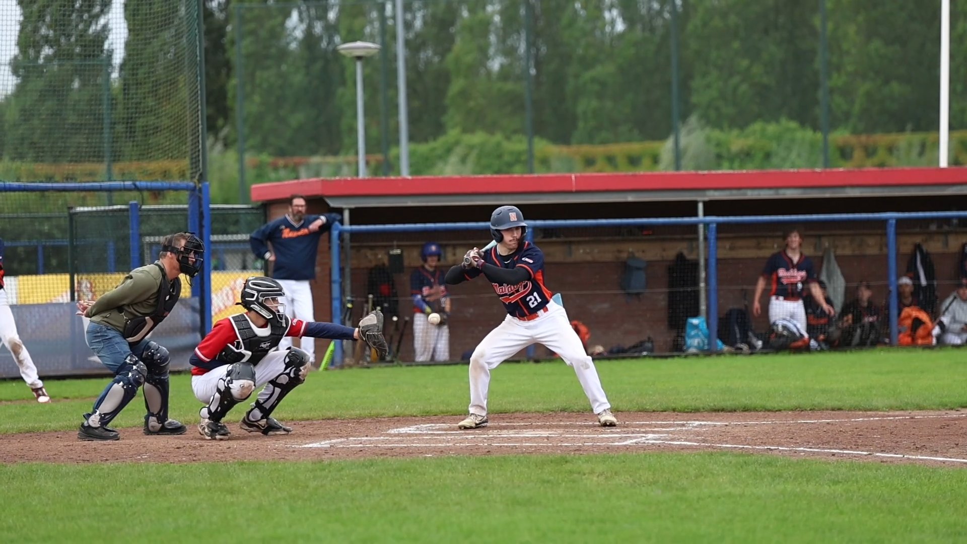 Pepijn Strikeout end of inning