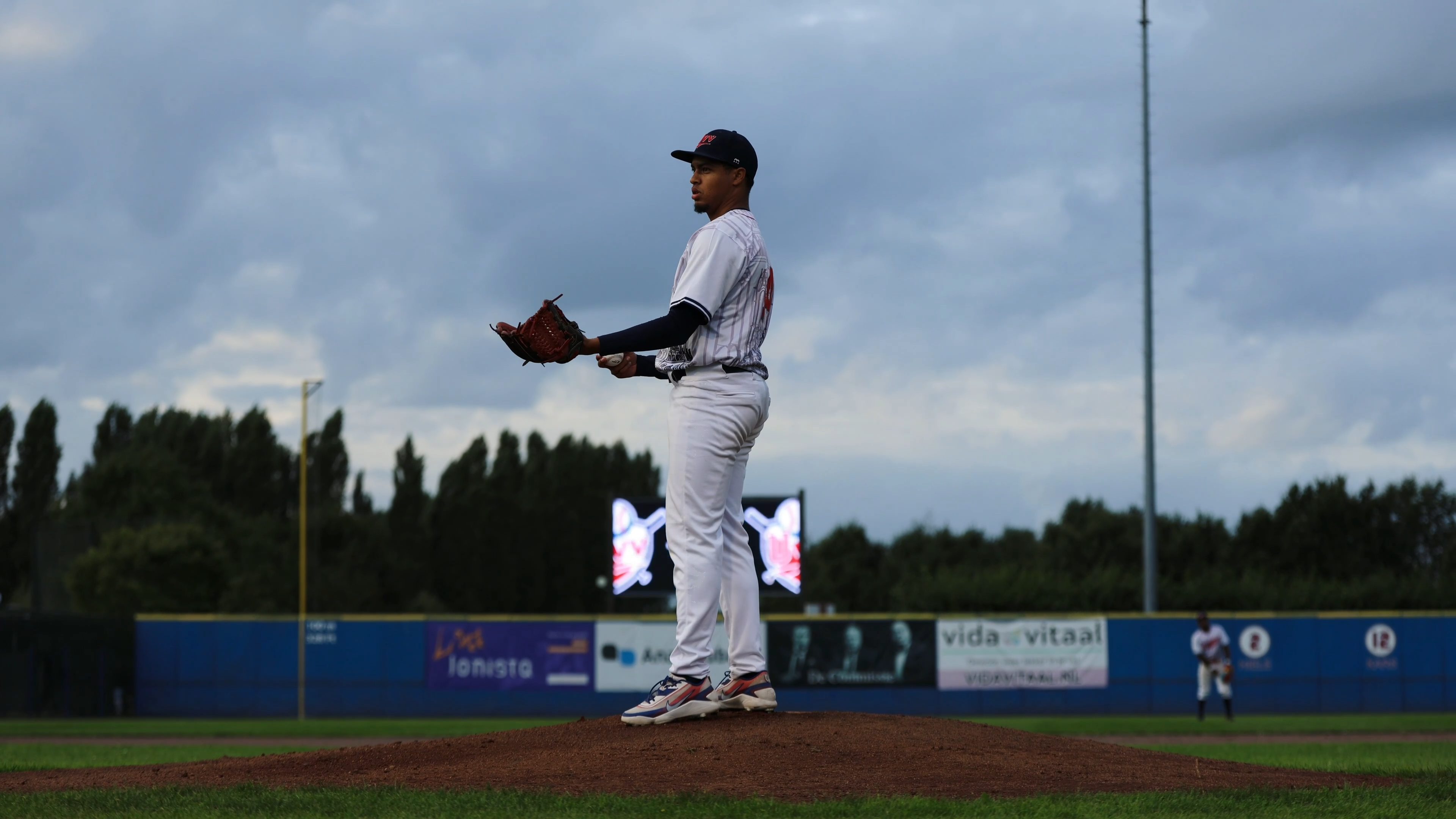 Riley First pitch
