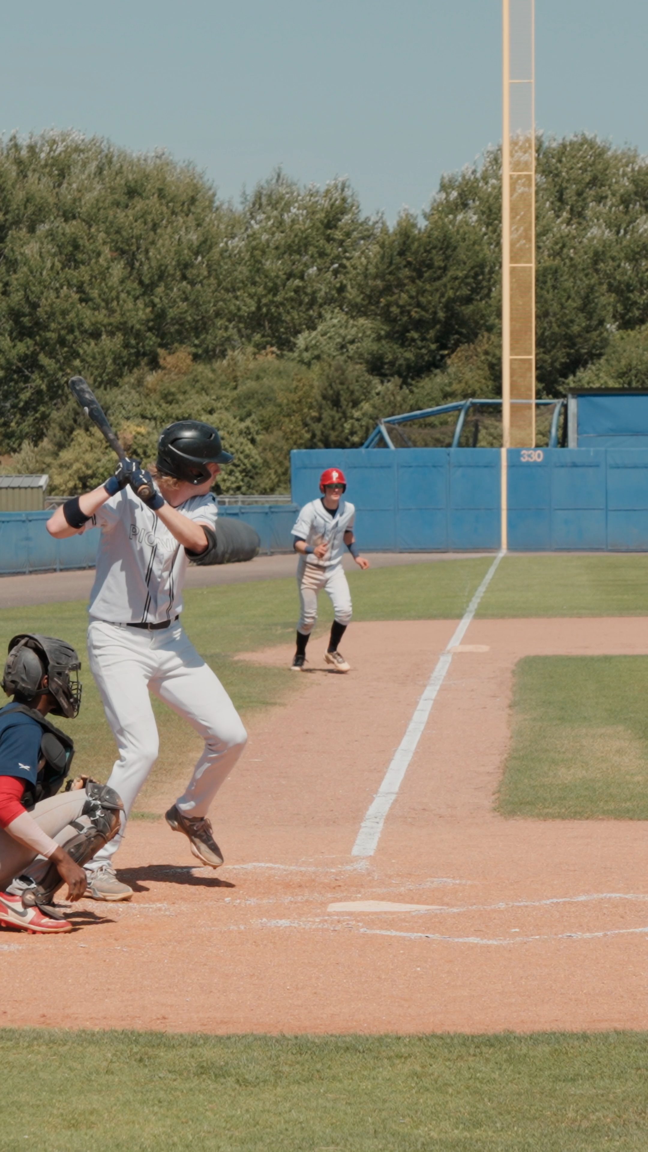 Sem Bosmans base hit